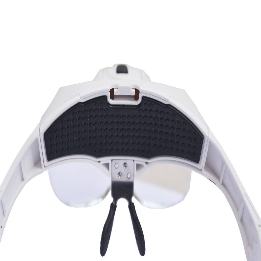 Loupe Magnifying with 2 LED Bulb and 5 Different Replaceable Lenses -Sams