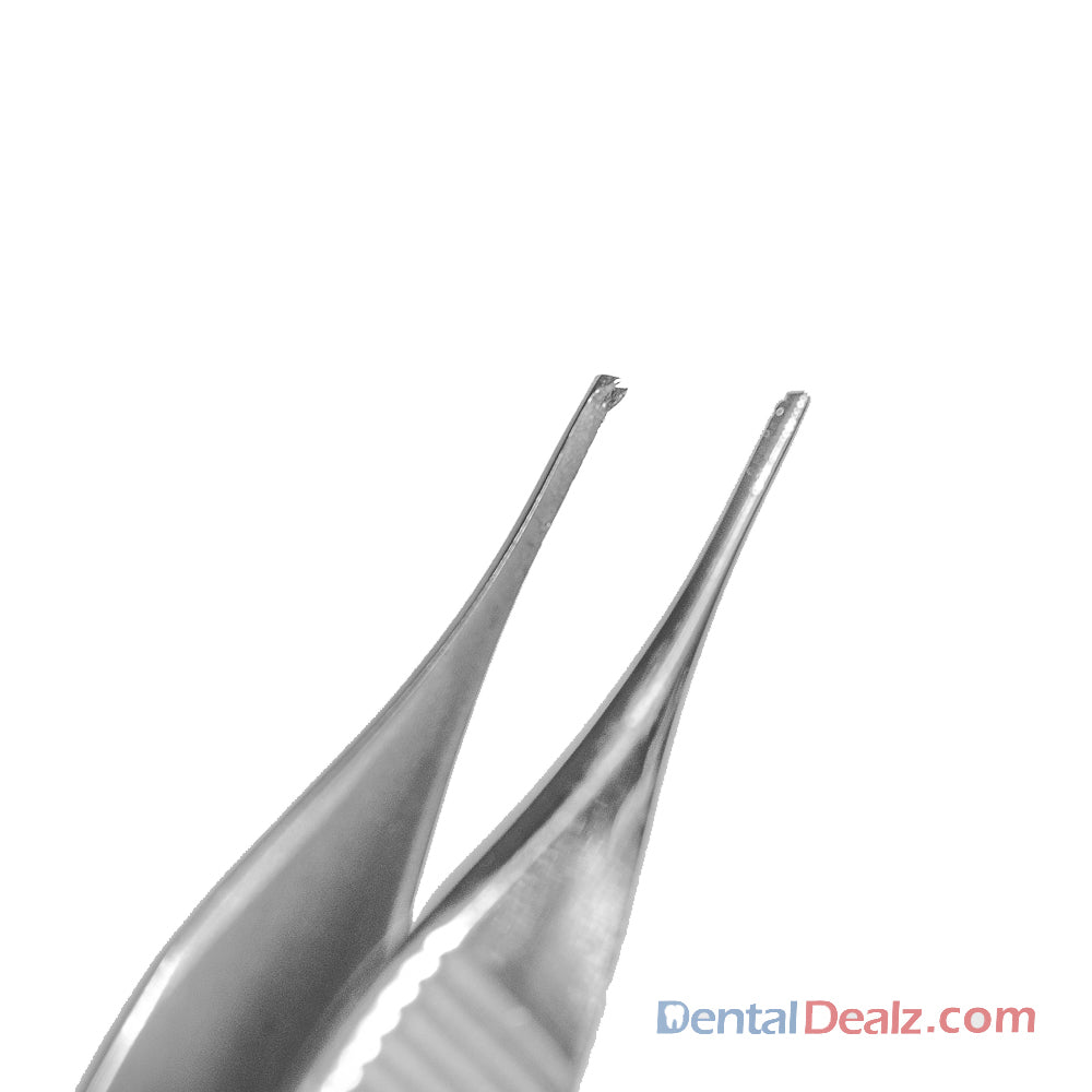 Tissue Pliers / Adson Toothed ,S10.03 -12cm -SS WHITE