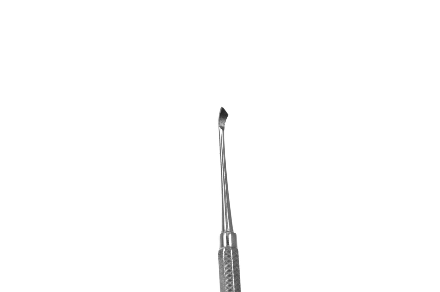 Fehr Double Ended Scaler with Straight, Pointed Tip 102.01 (Solid Handle ) Ecoline -SS WHITE