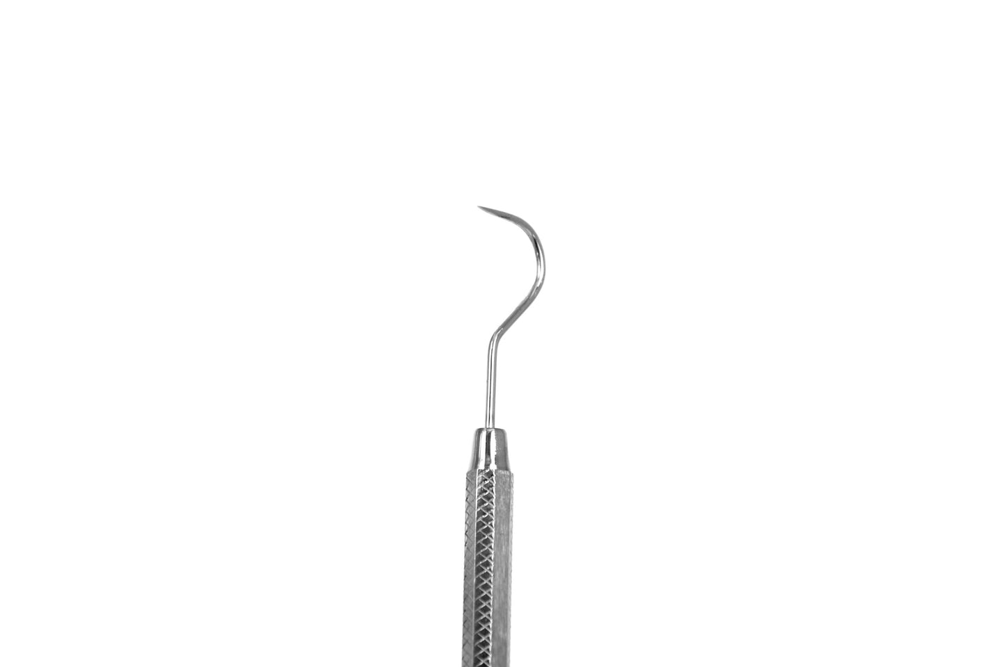 Single Ended Explorers Fig.23 (Solid Handle) S45.09 Ecoline -SS WHITE