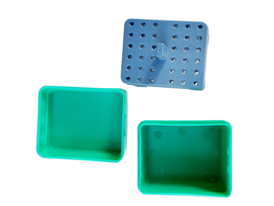 SS WHITE – Endo box 36 Hole Autoclavable | Burs and Instruments Holder RA/FG | Endo Burs Sterilizer Case | Dental Disinfection Endo Files Holder Box | RA Instruments Holder G-36B