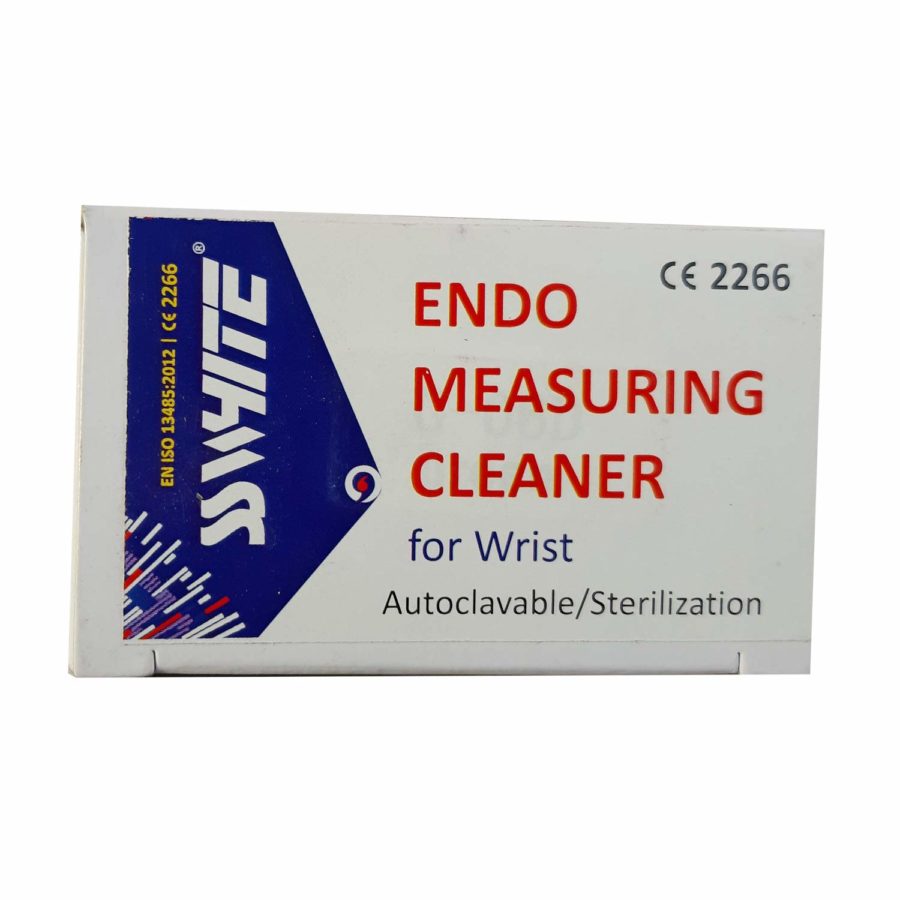 SS WHITE – Endo Measuring Cleaner for Wrist Type Sterilization/Autoclavable,Disinfected Endodontic File Organizer | Wrist Endo Measuring Block Endodontic Files Holder Wrist Ruler G-06D
