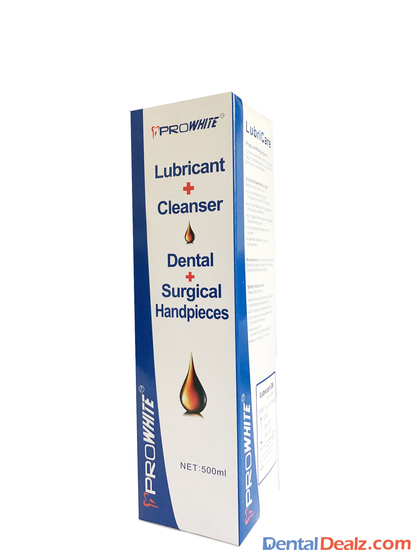Handpiece Lubricant Spray And Cleanser 500ml - Prowhite