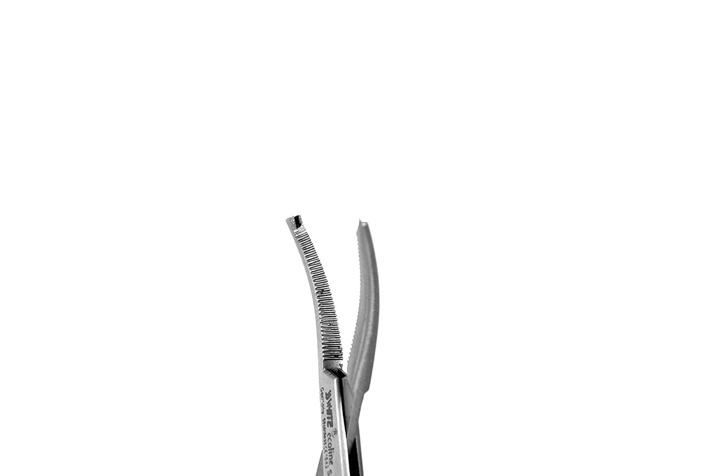Halstead -Mosquito Forceps 1x2 13cm S19.013 ,Curved Ecoline- SS WHITE