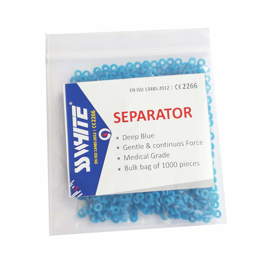 SS WHITE - Orthodontic Separators pack of 1000 pcs | Ortho Separators