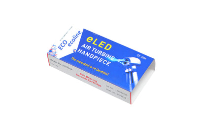 SS WHITE – Dental Airotor Handpiece,Standard Head, Push Button, Ceramic Cartridge,Ball Bearing, Airotor Handpiece Eled -Ecoline