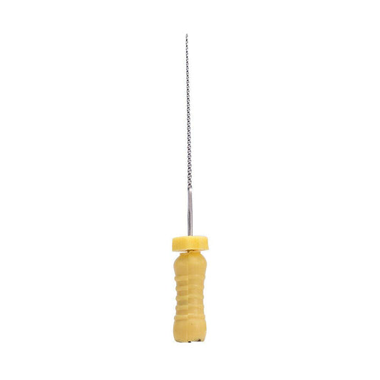 SS WHITE - Dental Endo Root Canal Hand Use File K-FILES Stainless Steel 21MM  Pack of 1 - K -File 21mm # 20