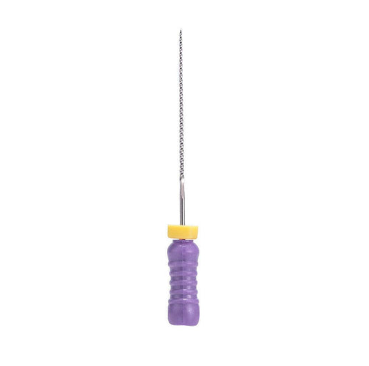 SS WHITE - Dental Endo Root Canal Hand Use File K-FILES Stainless Steel 21MM  Pack of 1 - K -File 21mm # 10