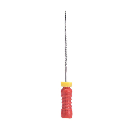 SS WHITE - Dental Endo Root Canal Hand Use File K-FILES Stainless Steel 21MM  Pack of 1 - K -File 21mm # 25
