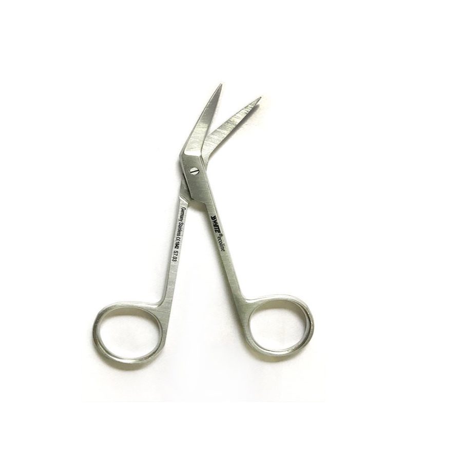 Iris Scissor Angled /Gum Scissor 11.5cm  S7.03 -SS WHITE