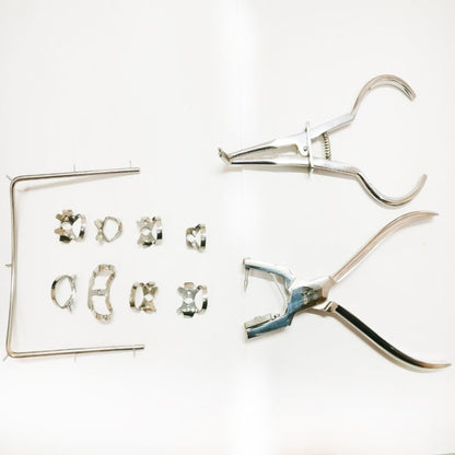 Dental Rubber Dam kit 11 Pcs Set - SS WHITE