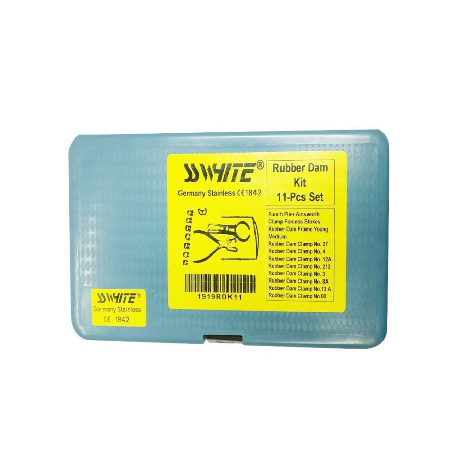 Dental Rubber Dam kit 11 Pcs Set - SS WHITE