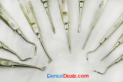 Root Elevators Set Of 11 Pieces (A) -SS WHITE