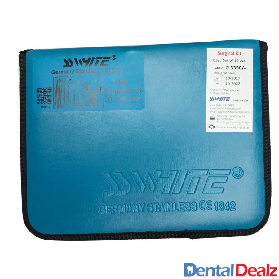 Dental Surgical/Oral Surgery Kit 10 Pcs- SS WHITE
