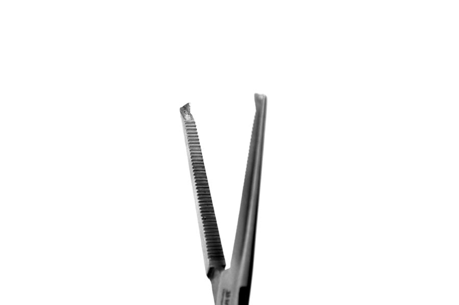Rochester - Kocher  Forceps 1x2  14cm -Straight  S19.03 Ecoline- SS WHITE