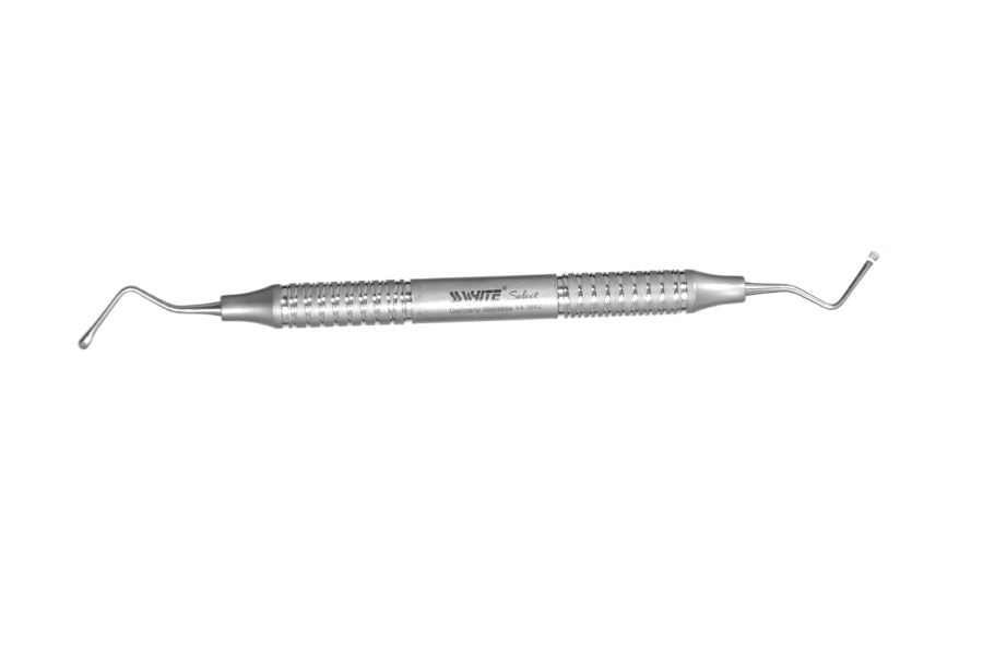 Composite /Plastic Filling Instruments  Bone Curette Lucas S20.06 (Select)  Hollow Handle - SS WHITE