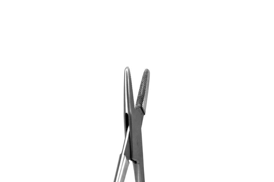 Needle Holder Mayo-Hegar  14cm  Straight  S18.02  Ecoline- SS WHITE