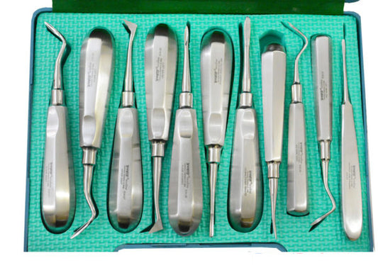 Root Elevators Set Of 11 Pieces (B)- SS WHITE