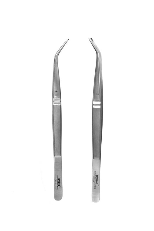 Cotton and Dressing Pliers Crane-Kaplan 15cm  L-R Set  - SS WHITE