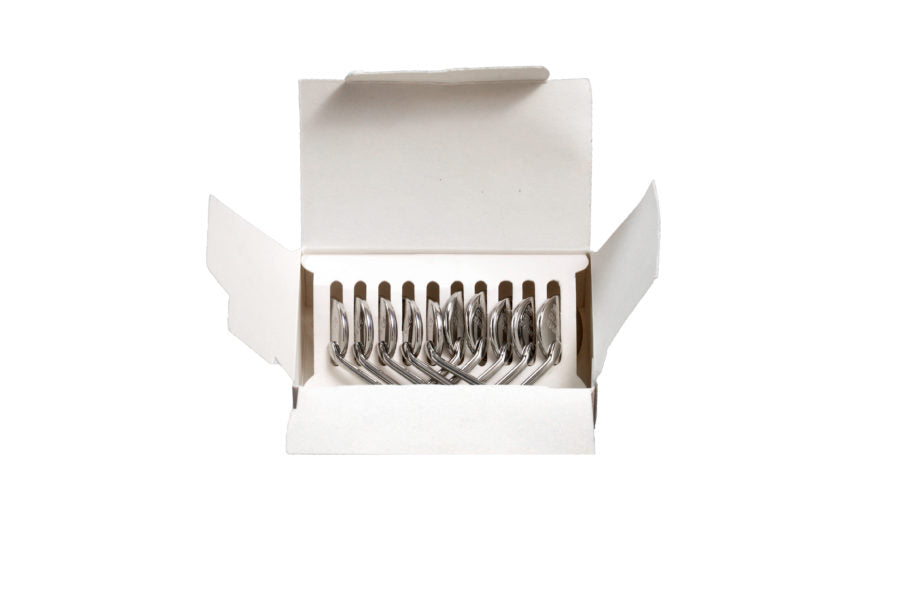 Dental Mouth Mirror Tops Plain Pack Of 10 Pcs (No.2) Pedo  -SS WHITE