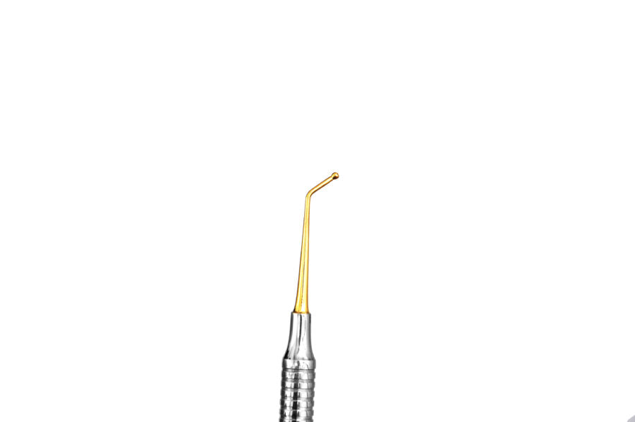 Composite /Plastic Filling Instruments  NON STICK  Tin-Coated Golden S-51.07  (Hollow Handle ) Select - SS WHITE