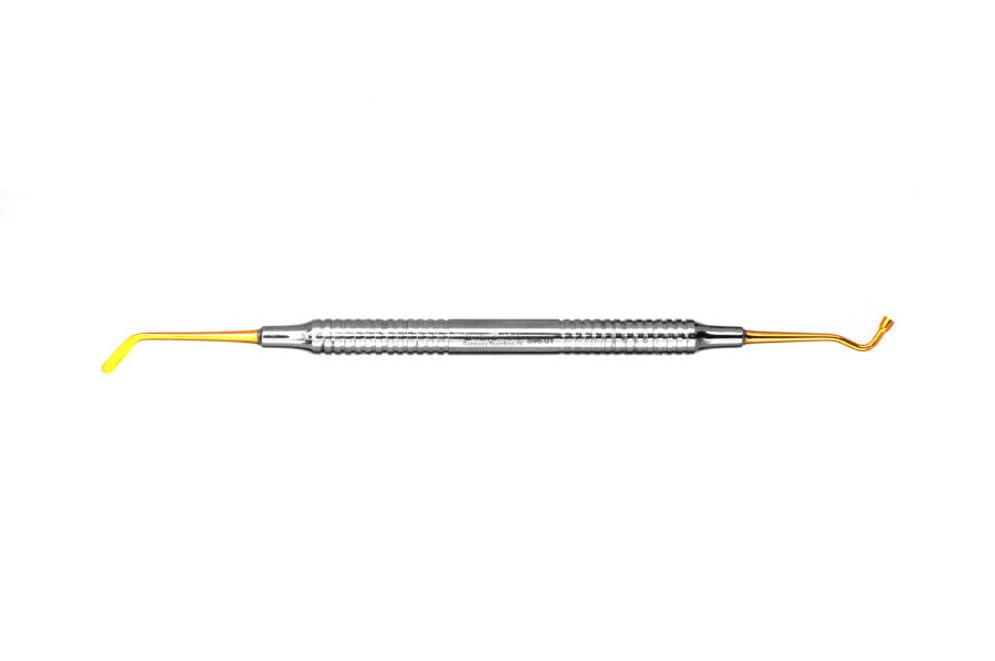 Composite /Plastic Filling Instruments NON STICK Tin-Coated Golden S-96.01  (Hollow Handle ) Select -SS WHITE