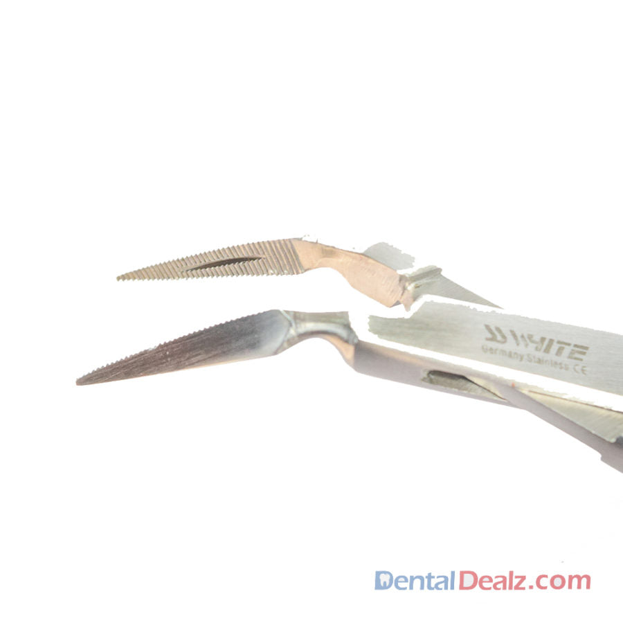 Root Fragment ,Splinter Forceps ,Curved-  SS WHITE
