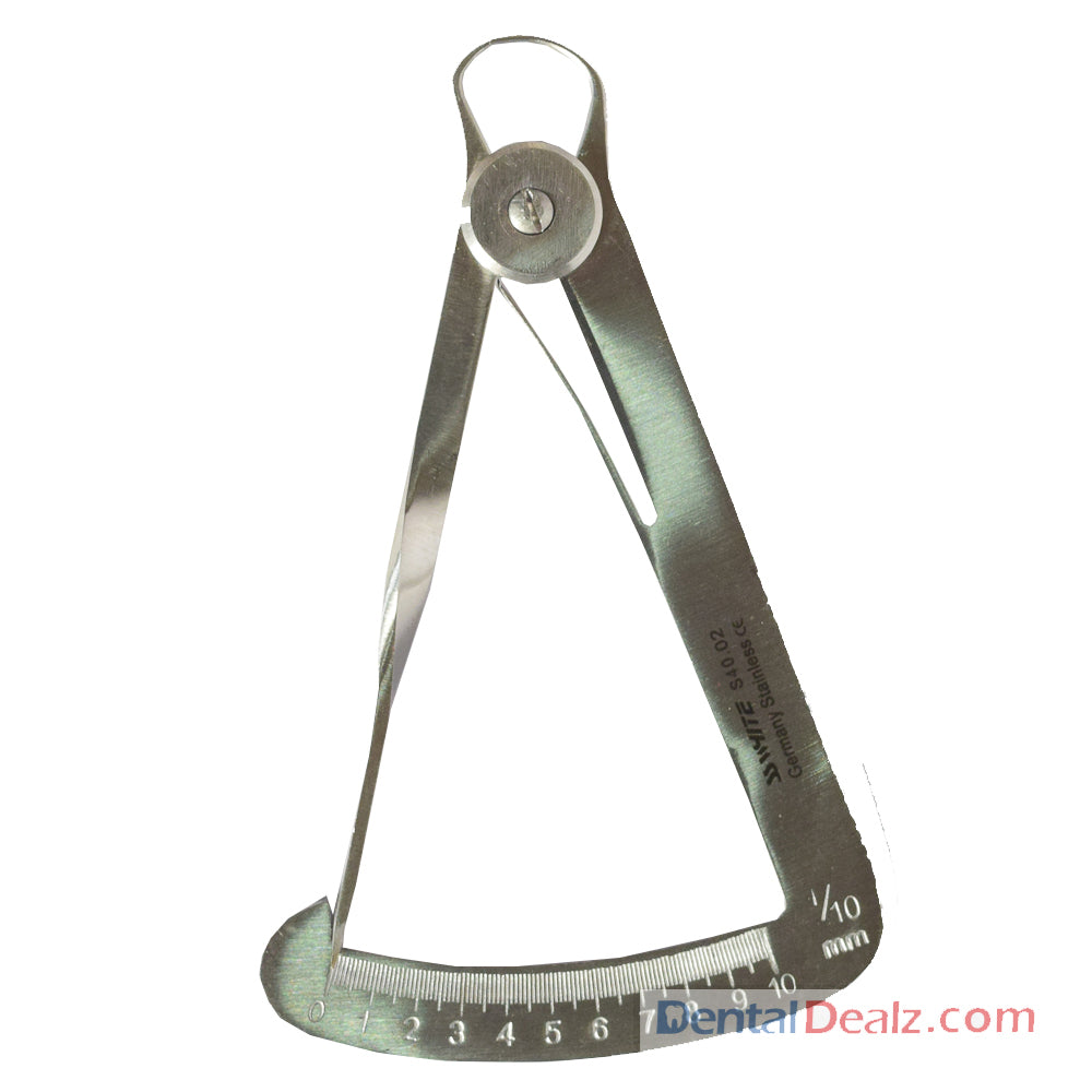 Caliper Wax Iwanson 0-10mm S40.04- SS WHITE