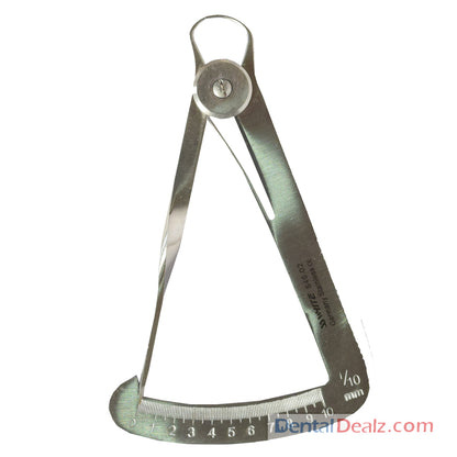 Caliper Wax Iwanson 0-10mm S40.04- SS WHITE