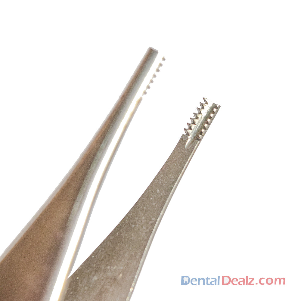 Tissue Pliers / Adson, S10.04, Serrarted 12cm - SS WHITE
