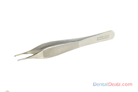 Tissue Pliers / Adson Toothed ,S10.03 -12cm -SS WHITE