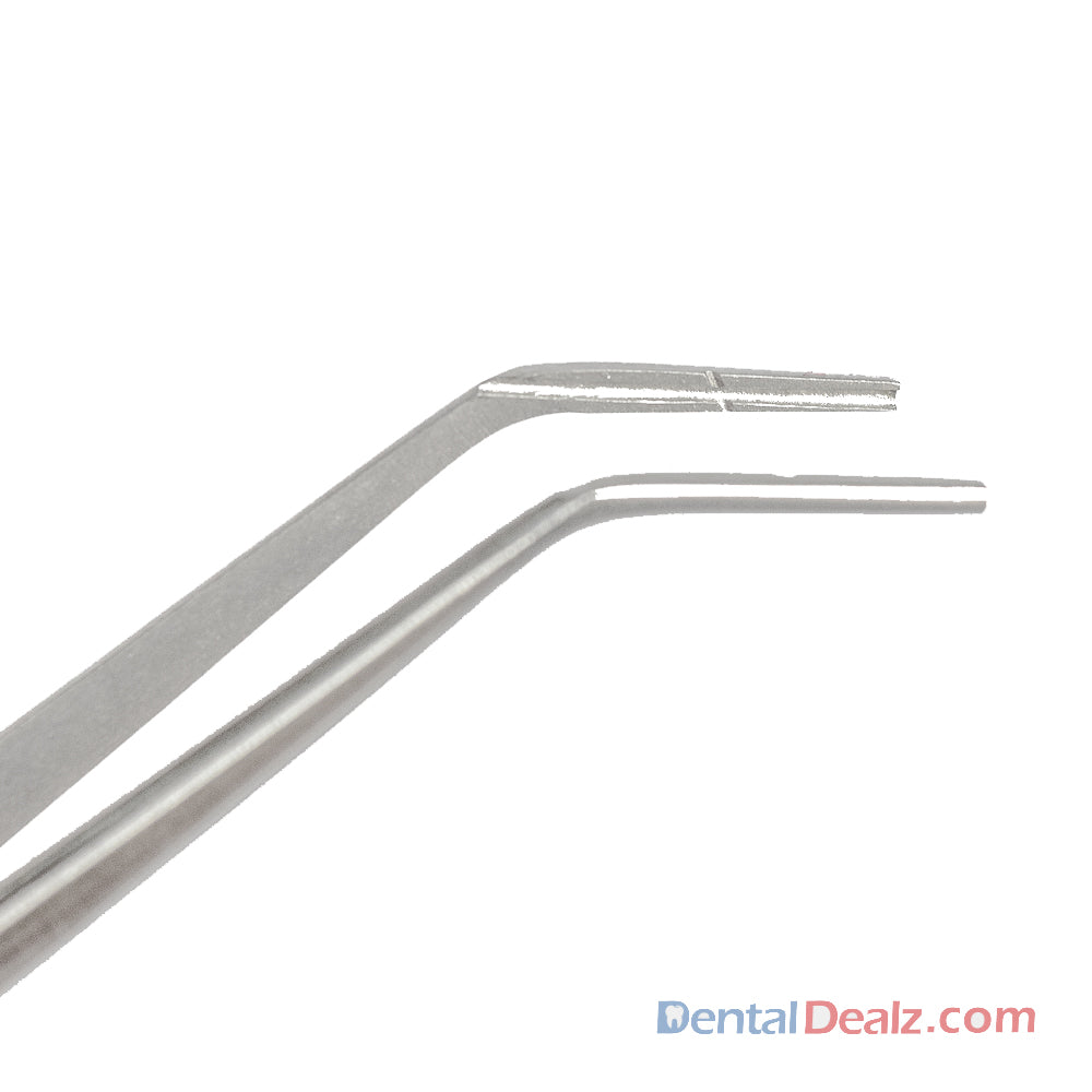 Cotton and Dressing Pliers /Tweezer Collage Self Locking  ,S12.02 -15cm -Ecoline  SS WHITE