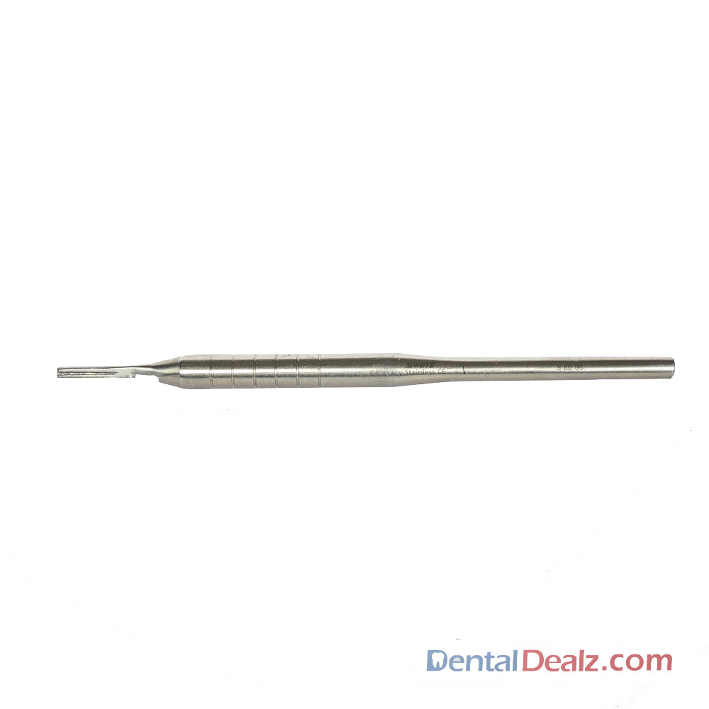 BP Handle (Hollow) Straight S80.6 Select-  SS WHITE