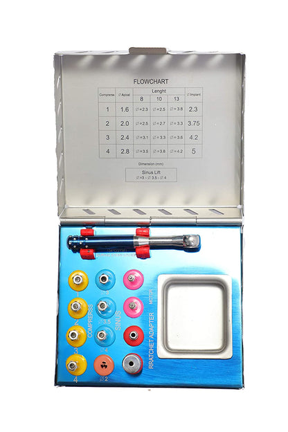 SS WHITE – Dental Bone Expender Kit, Implant Sinus Lift Bone Compression Kit Dental Surgery Expander Instruments