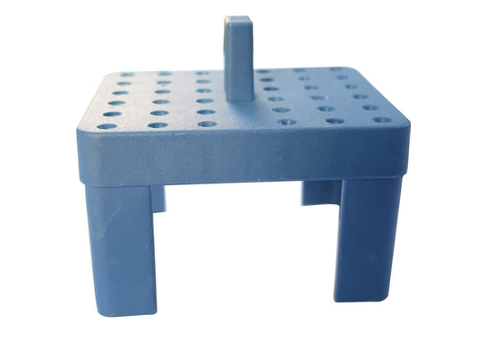 SS WHITE – Endo box 36 Hole Autoclavable | Burs and Instruments Holder RA/FG | Endo Burs Sterilizer Case | Dental Disinfection Endo Files Holder Box | RA Instruments Holder G-36B