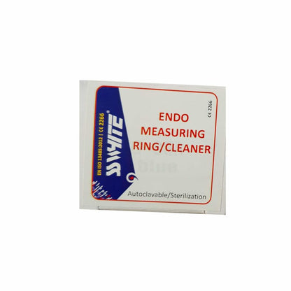 SS WHITE – Endo Measuring Ring / Cleaner Finger Holder Type Sterilization / Autoclavable, Endo File Organizer Ring Stand | Endodontic Files Holder Finger Ruler | Dental Endo Finger Ring with 3 Replaceable Foam-G06A