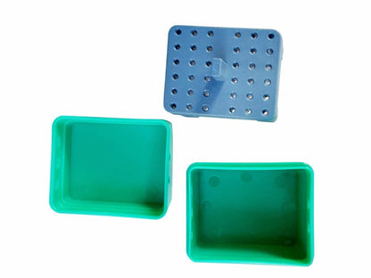 SS WHITE – Endo box 36 - Holes for Disinfection Autoclavable | Reamer File Instruments Holder | Dental Endo Files Holder Box For Oral Care Tools Dental G-36B