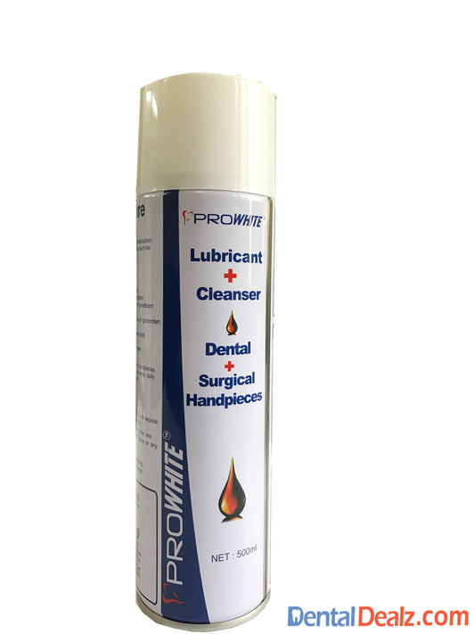 Handpiece Lubricant Spray And Cleanser 500ml - Prowhite