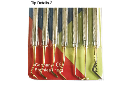 Composite Instruments Tin Coated 7-Pcs Set (Blister Pack) Ecoline - SS WHITE
