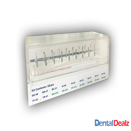 Cavity Access Set 18 Pcs - SS WHITE
