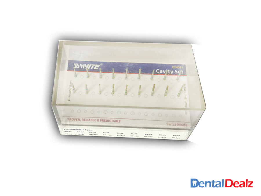 Cavity Access Set 18 Pcs - SS WHITE