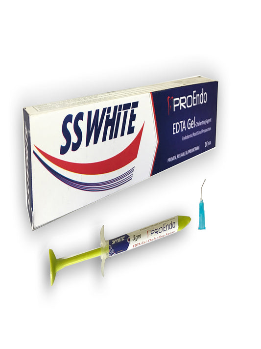 EDTA Gel Syringe 3gm with Tip -  SS WHITE