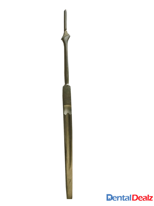 SS WHITE- BP Handle/Scalpel Handle No-7 (Solid Handle) S1.04