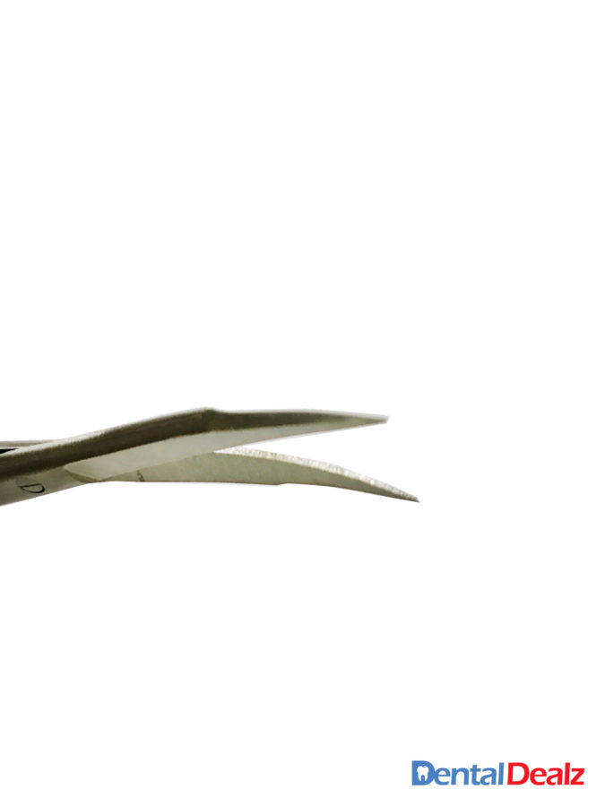 Surgical Scissors Goldman Fox - Curved S7.07-  SS WHITE