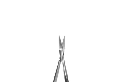 Castroveijo /Noyes Spring Scissor ,S7.014 ,11cm ,Curved -SS WHITE