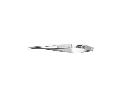 Castroveijo /Noyes Spring Scissor ,S7.014 ,11cm ,Curved -SS WHITE