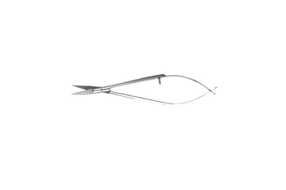Castroveijo /Noyes Spring Scissor ,S7.014 ,11cm ,Curved -SS WHITE