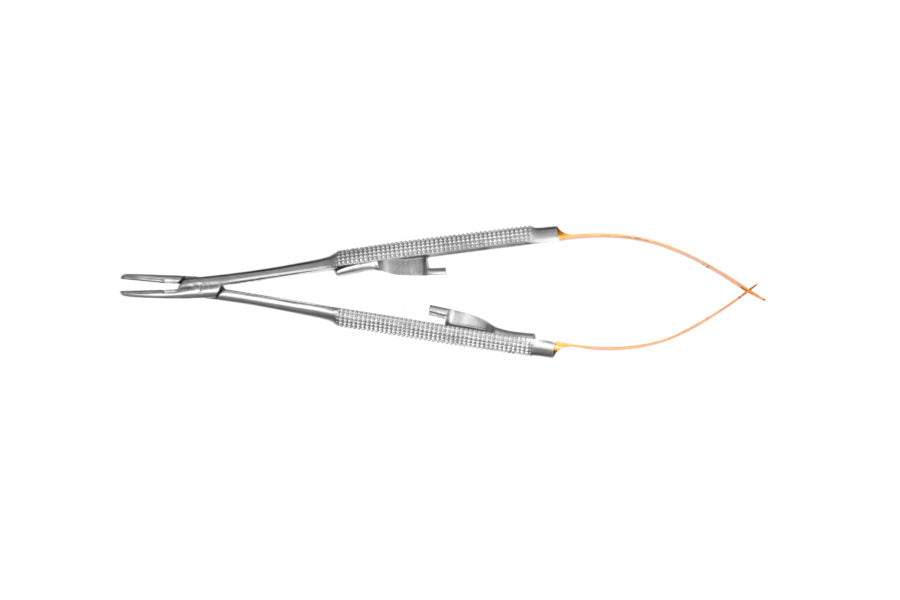 SS WHITE -Needle Holders TC Castroveijo (With Lock ) 14 cm S14.05