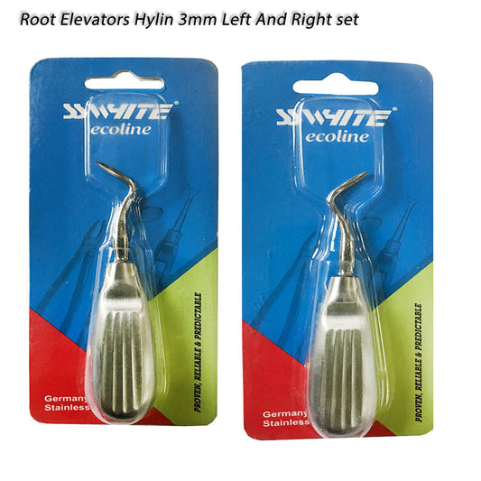 Root Elevators Hylin Set (3mm) Left & Right -   SS WHITE