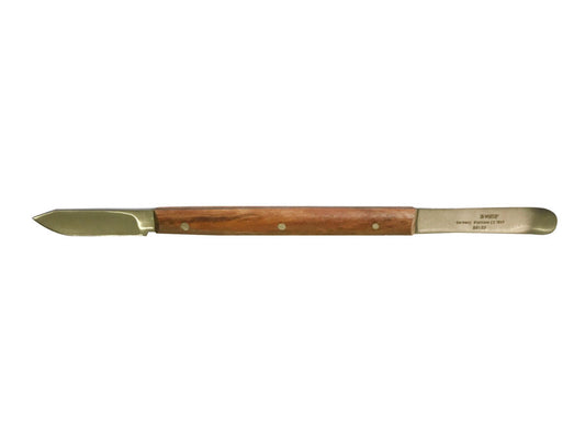 Wax  knife Fahnenstock  17cm  S61.02 -SS WHITE